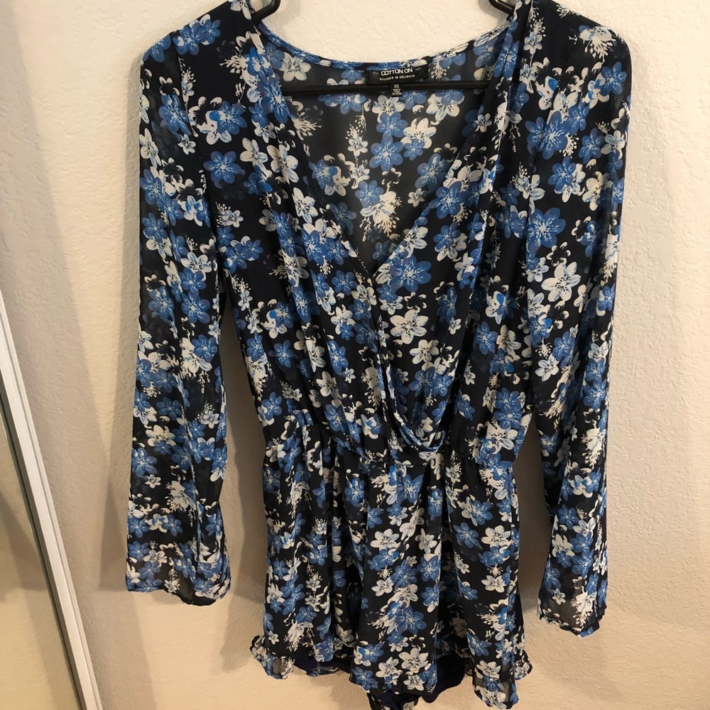 Flower romper
